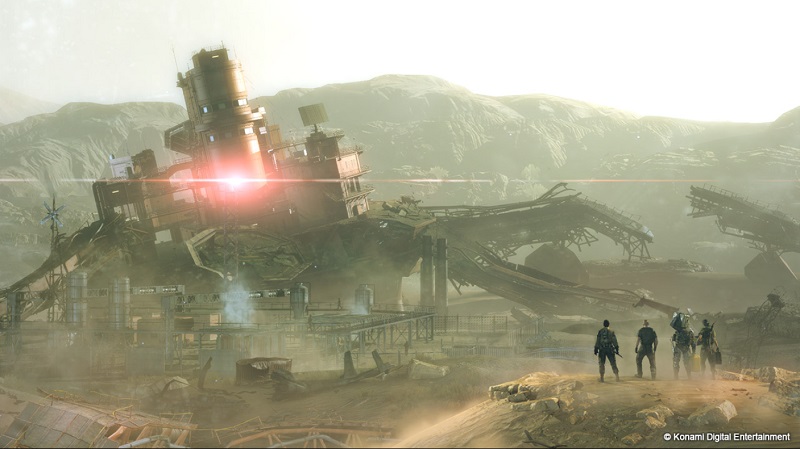 Foto dari gemplay Metal Gear Survive