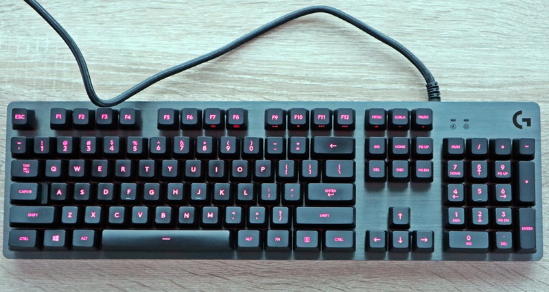 Foto keyboard Logitech G413 carbon