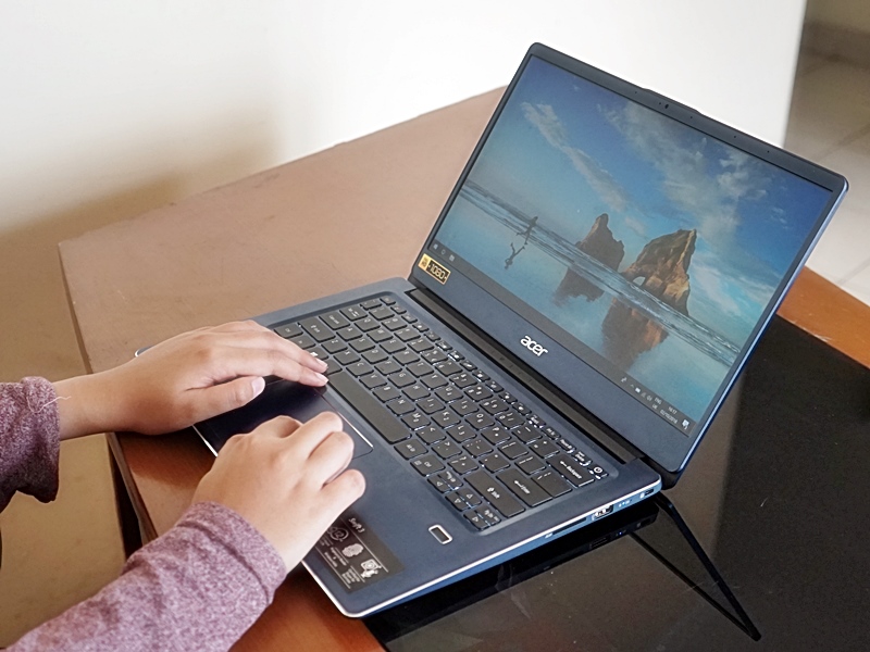Acer swift 3, Laptop untuk bisnis ini bisa untuk bermain gim