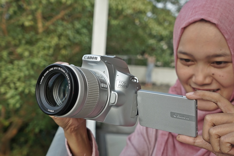 Canon EOS 200D II, DSLR ringkas dan ringan produk