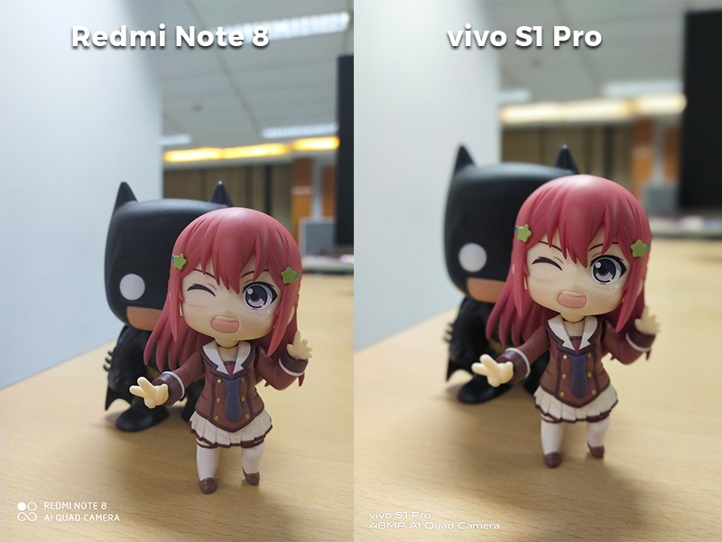 Hasil gambar kamera belakang vivo S1 Pro dan Redmi Note 8