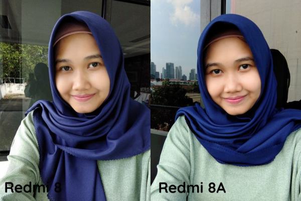 Hasil foto selfie Redmi 8 Redmi 8A