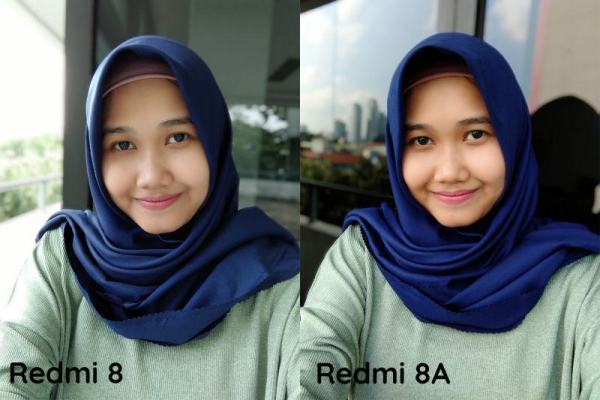 Hasil foto selfie Redmi 8 Redmi 8A