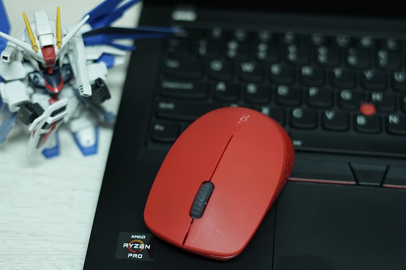 Review mouse Rapoo M100 gambar lengkap