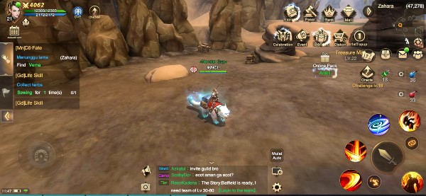 Rise of Nowlin, MMORPG Mobile klasik 2