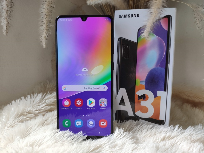 Desain depan dan belakang Samsung Galaxy A31 