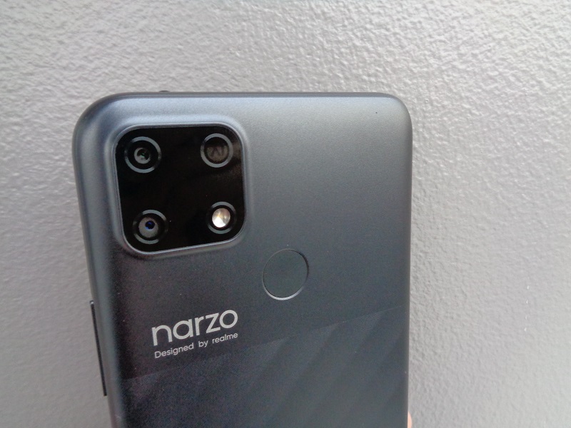 realme narzo 30A body smartphone