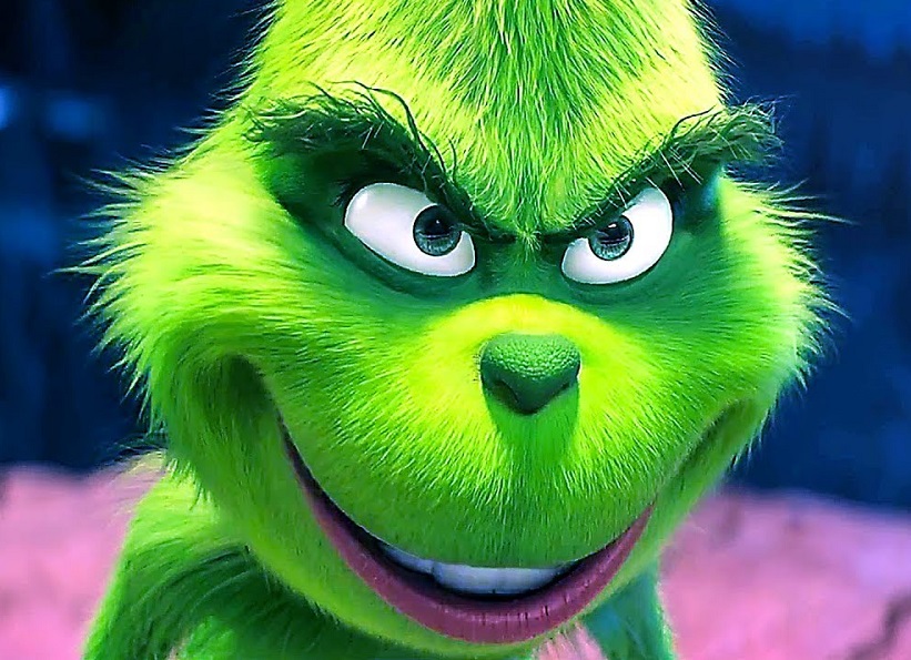 Ini adalah gambar dari film The Grinch tahun 2018 