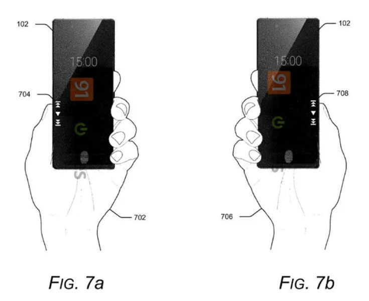 Ini adalah gambar paten teknologi yang akan dibenamkan Motorola pada smartphone mendatang