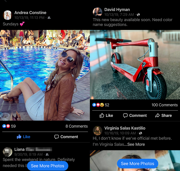 Ini adalah fitur Popular Photos di Facebook 