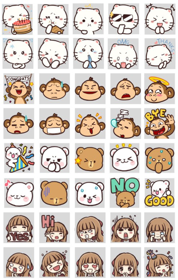 Ini adalah gambar dari emoji Line 