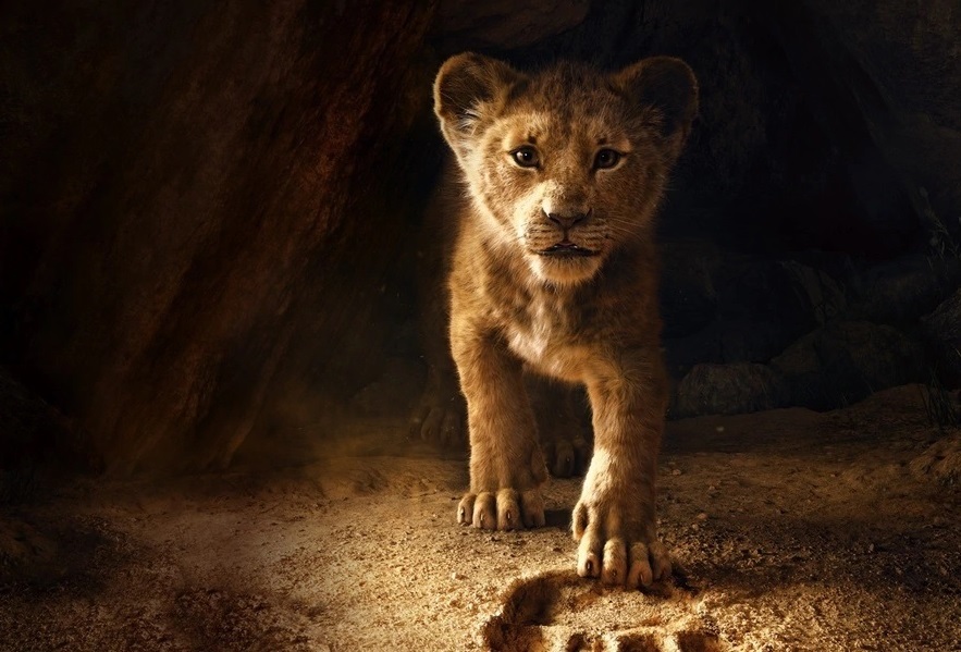Ini adalah gambar dari Simba dari film The Lion King