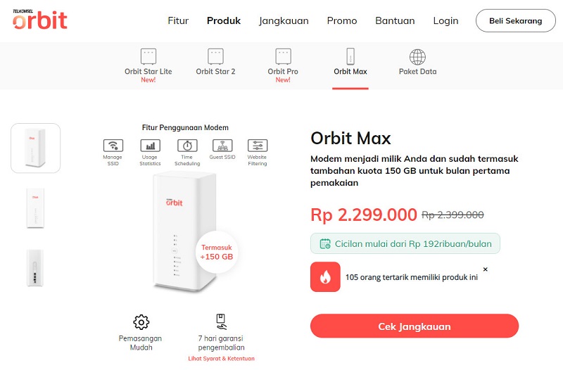 Ini adalah Telkomsel Orbit