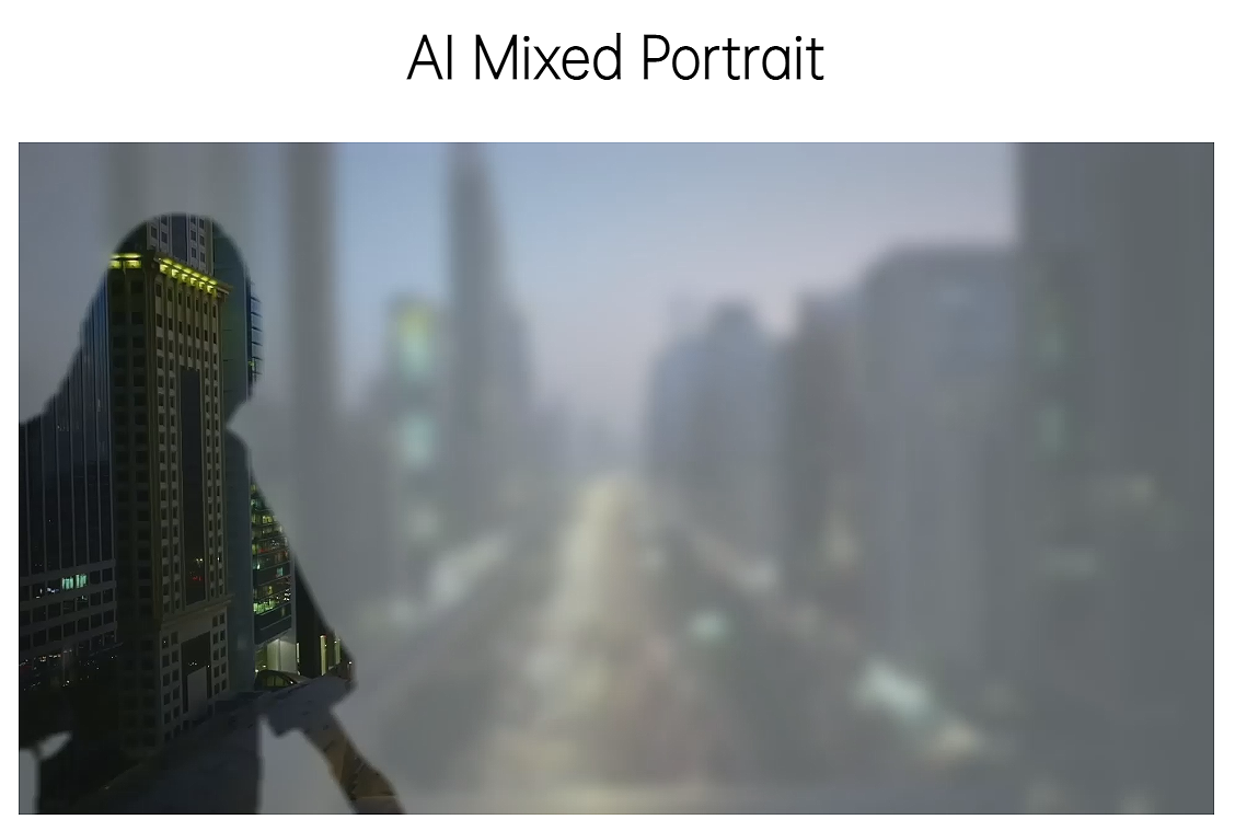 AI Mixed Potrait