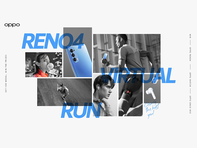 OPPO Reno4 Virtual Run