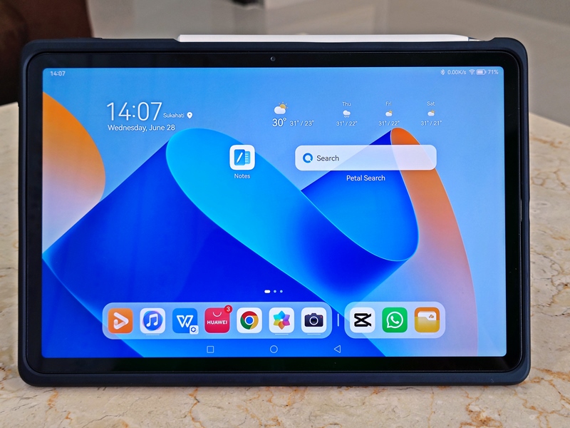 Tastiera Originale Huawei Smart Cover Per MatePad 11 (2023) – Custodia Con Tastiera, Magnetico, Nero