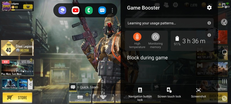 Game Booster di Samsung Galaxy S20 Plus janjikan performa  permainan terbaik
