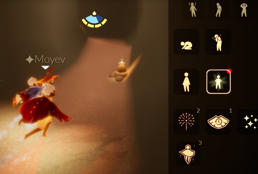 Ini adalah gambar dari gim Sky: Children of the light