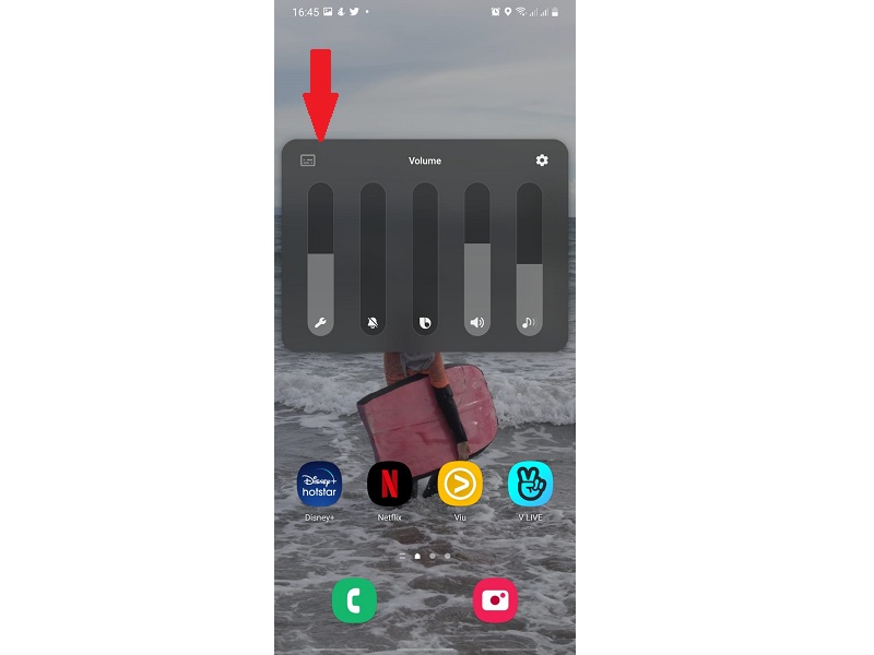 Cara aktifkan Live Caption pada smartphone Samsung