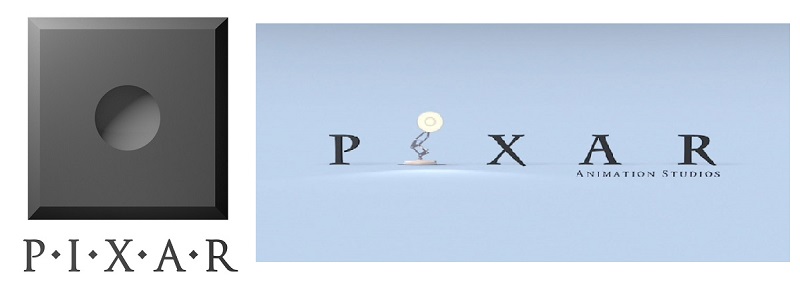 Logo pertama Pixar dan sekarang