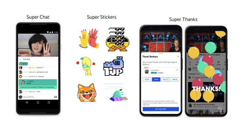 Super Chat & Stickers jadi sumber pendapatan baru YouTuber