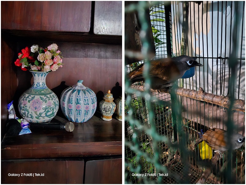 Hasil foto mode malam Galaxy Z Fold5