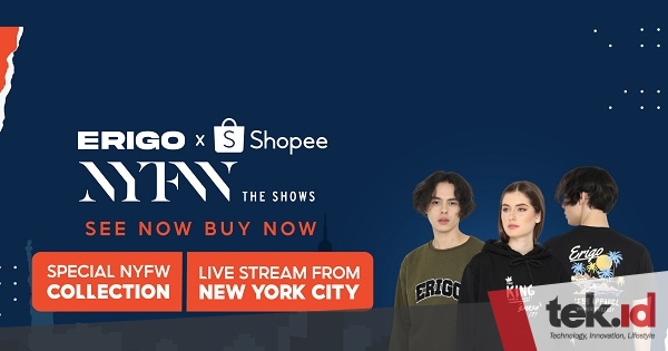 Shopee x Erigo hadir di NYFW 2022, bertepatan kampanye 9.9