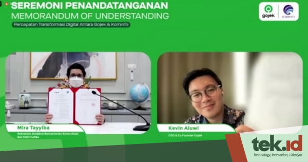 Kemenkominfo Gandeng Gojek Percepat Transformasi Digital