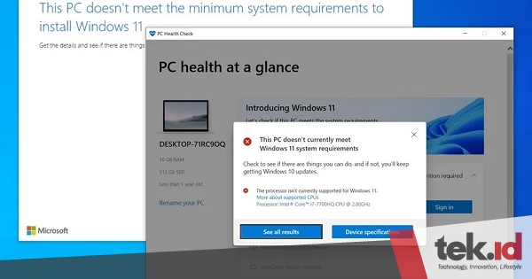 Cara Mudah Instal Windows 11 Di PC Yang Tidak Kompatibel