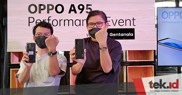 The 48MP feature in OPPO A95 helps SMEs take pictures of products