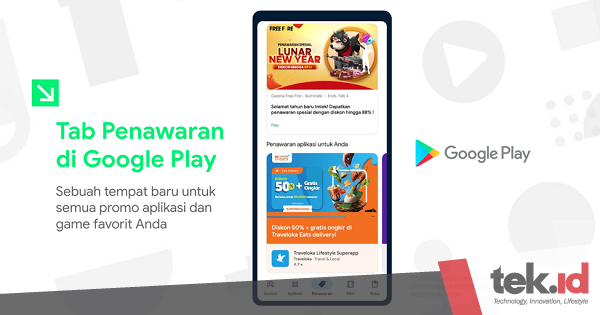 Google Play Siapkan Tab Baru Untuk Mudahkan Transaksi Online