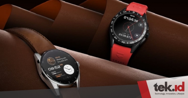 Tag Heuer rilis dua smartwatch mewah seharga Rp35 juta