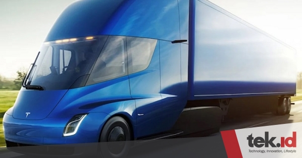 Tesla Mulai Terima Pesanan Untuk Truk Listrik Semi