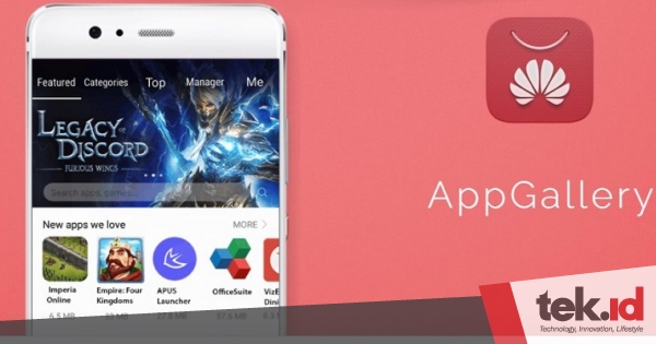 Terdapat Glitch Di AppGallery Huawei