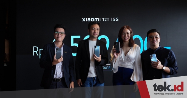 Xiaomi 12T 5G rilis di Indonesia dengan harga Rp6,5 jutaan