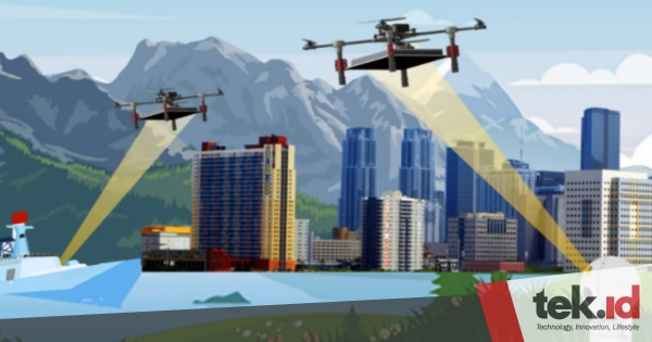 Ilmuwan ciptakan drone dengan isi ulang nirkabel via laser