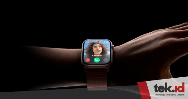 fungsi Double tap yang ada di Apple Watch generasi terbaru