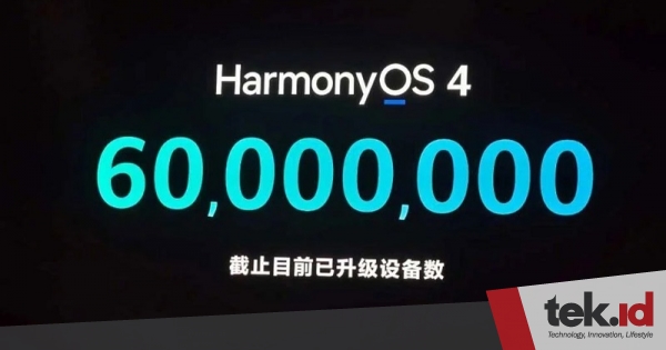 HarmonyOS 4.0 sudah sambangi 60 juta perangkat