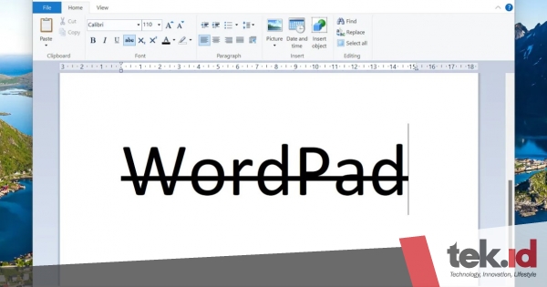 Setelah 30 Tahun Beroperasi, Microsoft Resmi Tutup WordPad