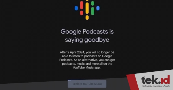 Pengguna Google Podcast Diberitahu Untuk Beralih ke YouTube Music